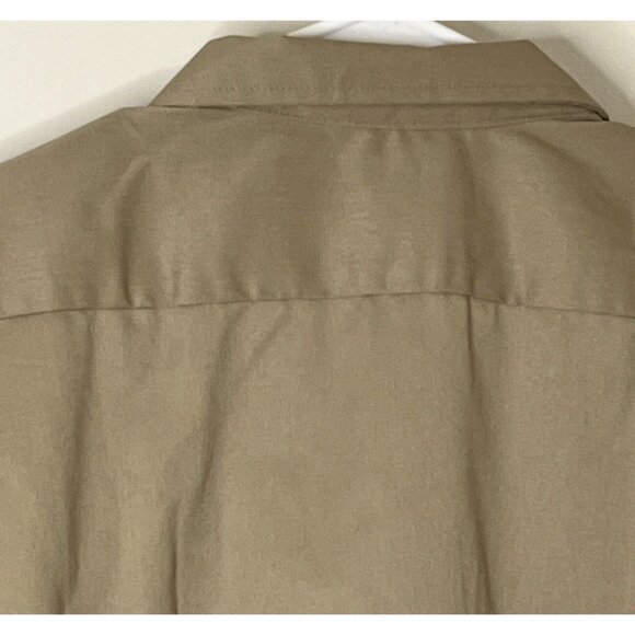 Dickies 2XL Original Khaki Men's Work Shirt Button-Down NEW - Picture 10 of 15